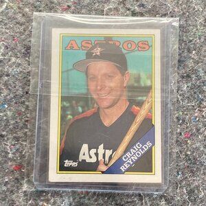 Topps Craig Reynolds Baseball Card #557